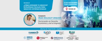 Webinar: ¿Cómo expandir tu negocio? Estrategias fiscales para negocios internacionales