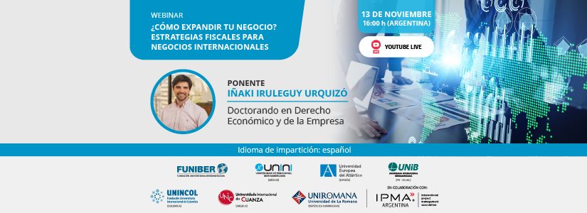 Webinar: ¿Cómo expandir tu negocio? Estrategias fiscales para negocios internacionales