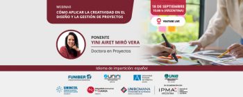 Webinar: Cómo aplicar la creatividad en el diseño y la gestión de proyectos