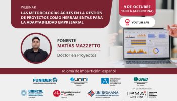 Webinar «Las metodologías ágiles en la gestión de proyectos como herramientas para la adaptabilidad empresarial»