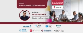 Webinar «Las claves de un proyecto exitoso»