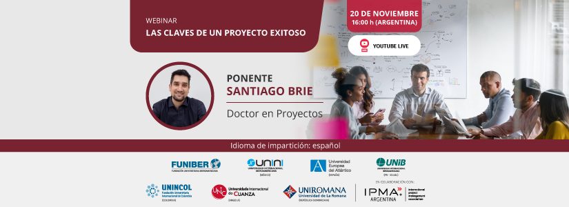 Webinar «Las claves de un proyecto exitoso»